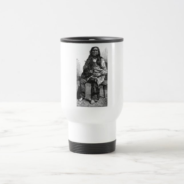 De Voyage Chef indien Travel Mug (Centre)