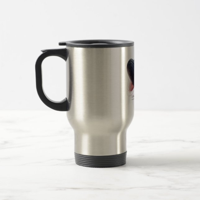 De Voyage Coeurs enchaînés Mug (Gauche)