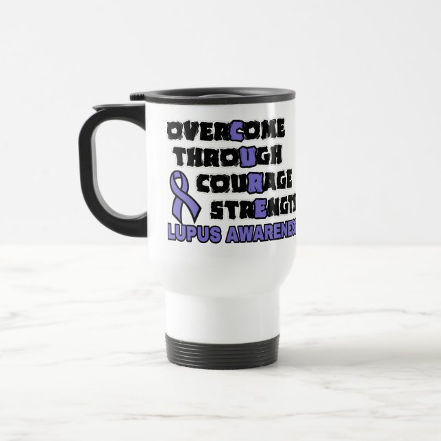 De Voyage CURE...Lupus Travel Mug (Gauche)