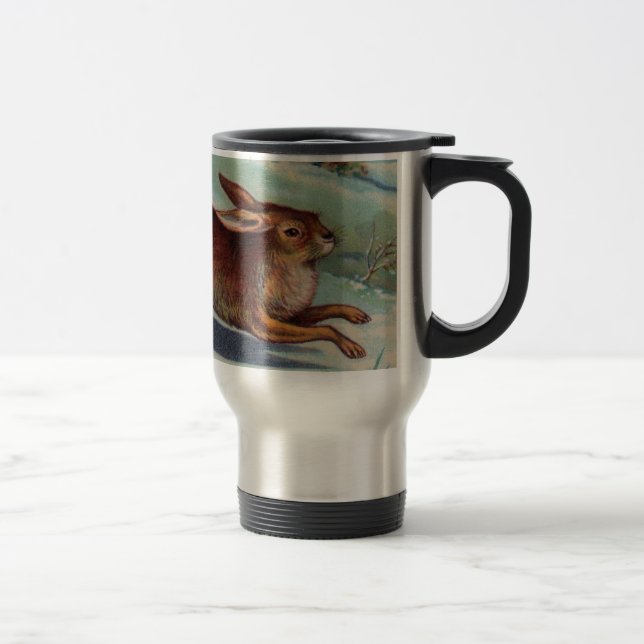 De Voyage Décembre Rabbit Travel Mug (Droit)