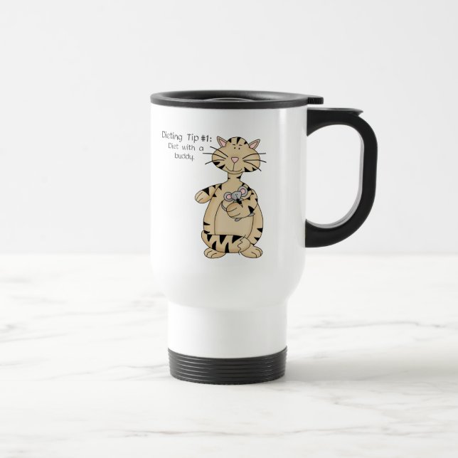 De Voyage Diet avec un Buddy - Travel Mug (Droite)