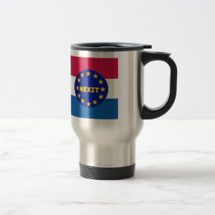 De Voyage Drapeau Mug Pays-Bas Nexit UE