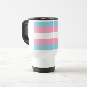 De Voyage "Drapeau transgenre" Mug