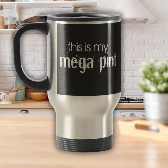 De Voyage Drôle Ceci est ma Mega Pint Travel Mug (Créateur téléchargé)