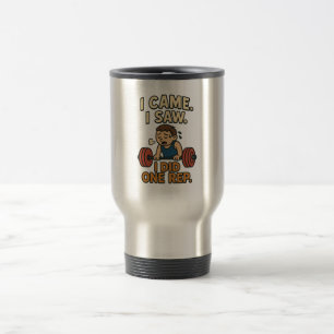 De Voyage Drôle Citation Gym Travel Mug
