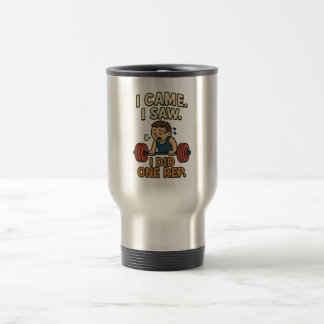De Voyage Drôle Citation Gym Travel Mug