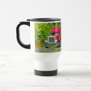 De Voyage Enfants Big Red Cargo Camion Boire Mug