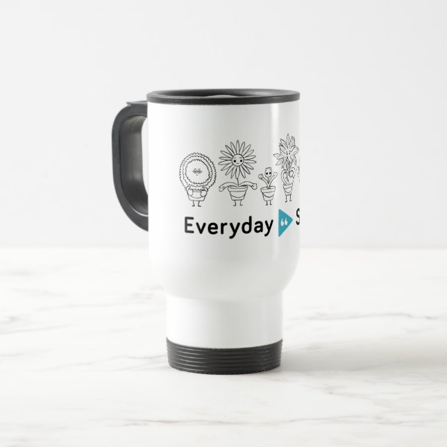 De Voyage Équipe plante Selby Tumbler Travel Mug (Devant gauche)