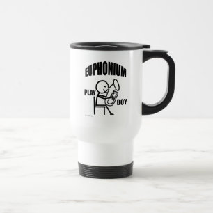 De Voyage Euphonium Play Boy Travel Mug