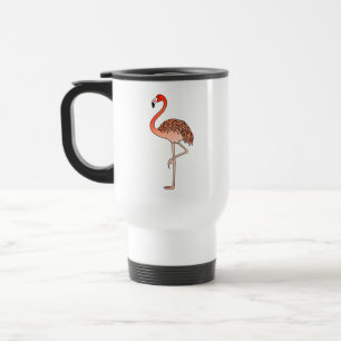 De Voyage Flamant rose rose lineart-57567 Café Mug