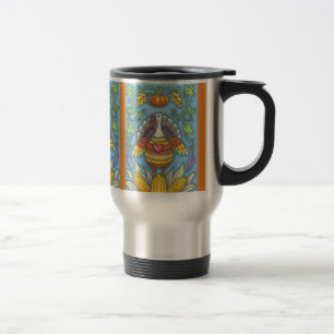 DE VOYAGE FOLK ART TURQUIE, MERCI COMMUTER TRAVEL MUG