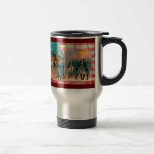 De Voyage George Washington et les troupes Travel Mug