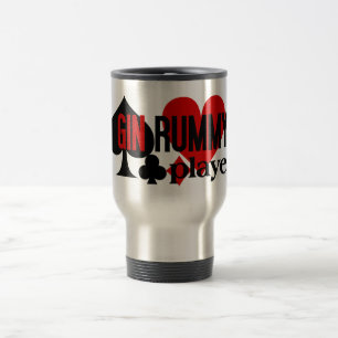 De Voyage Gin Rummy Player mug