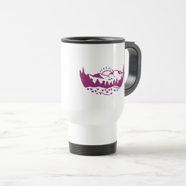 De Voyage Gitan Nurse Travel Mug (Devant droit)