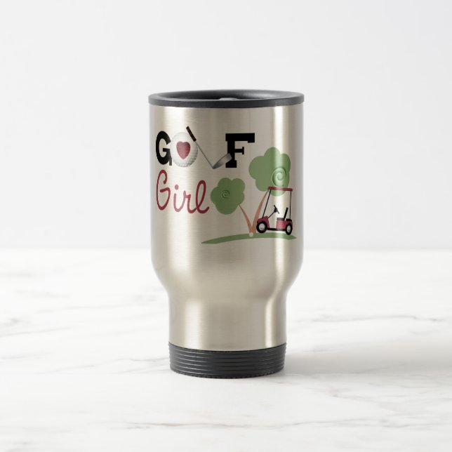 De Voyage Golf Girl Mug (Centre)