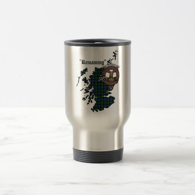 De Voyage Gordon Clan Badge Travel Mug (Centre)