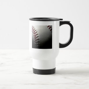 De Voyage Gros plan Baseball Travel Mug