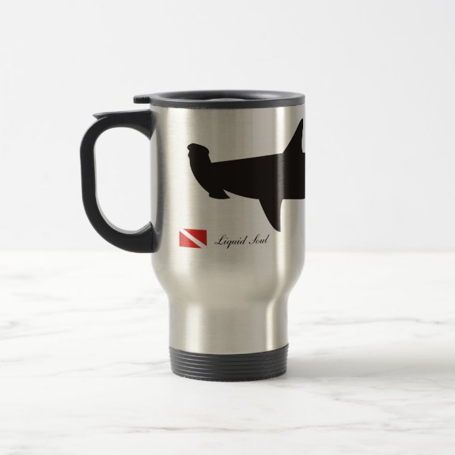 De Voyage Hammerhead Shark - Travel Mug (Gauche)