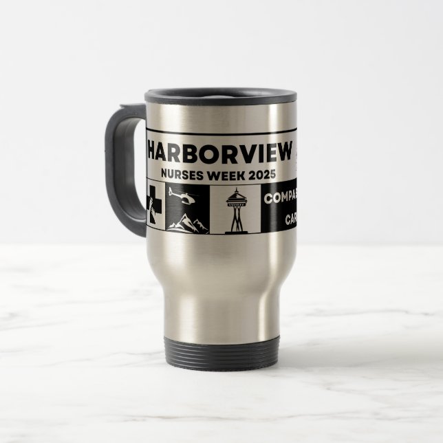 De Voyage Harborview Médicale Centre 2025 Travel Mug (Devant gauche)