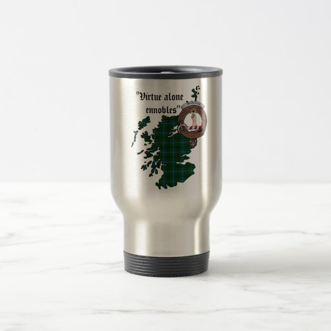 De Voyage Henderson Clan Badge Travel Mug (Centre)