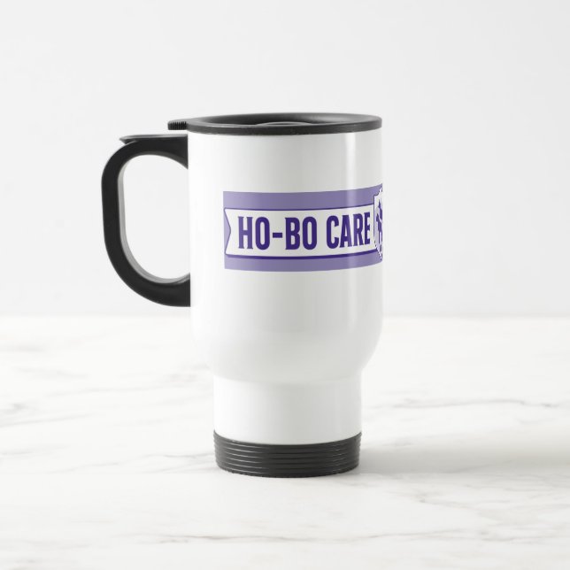 De Voyage Ho-Bo Soins Café Mug (Gauche)
