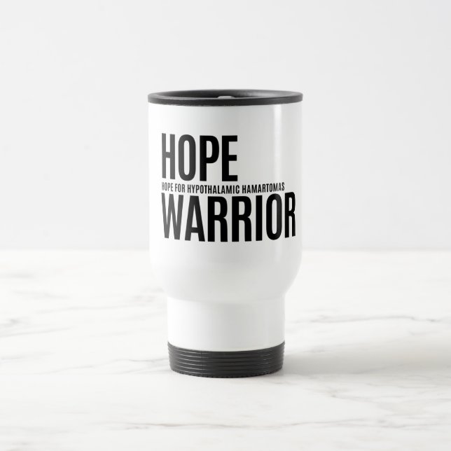 De Voyage Hope Warrior - Travel Mug (Blanc) (Centre)