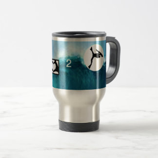De Voyage I Heart 2 Boog Travel Mug