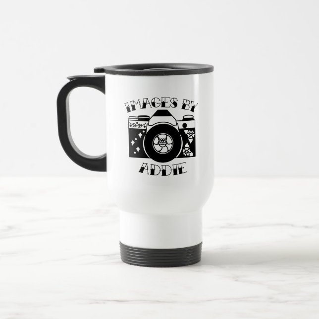 De Voyage Images par Addie Travel Mug (Gauche)