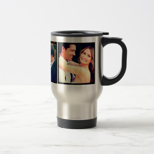 De Voyage Instagram Mariage Photo Travel Mug (Droit)