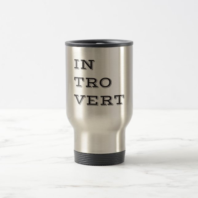 De Voyage Introvert Travel Mug (Centre)