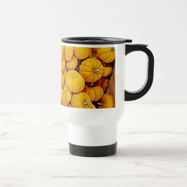 De Voyage Joyeux café Citrouille Halloween Mug (Droite)