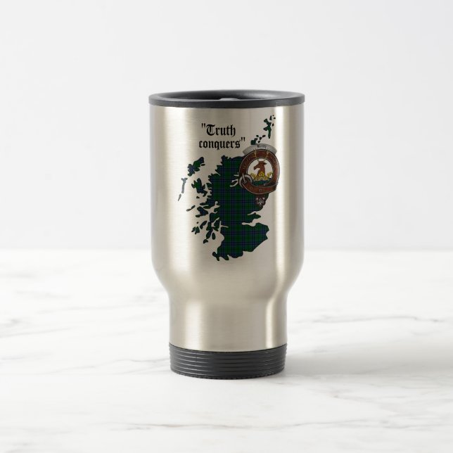 De Voyage Keith Clan Badge Travel Mug (Centre)
