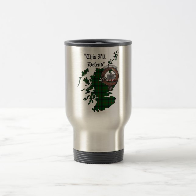 De Voyage Kincaid Clan Badge Travel Mug (Centre)