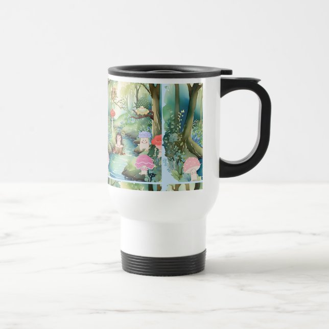 De Voyage Là où le plaisir grandit Mug sauvage (Droite)