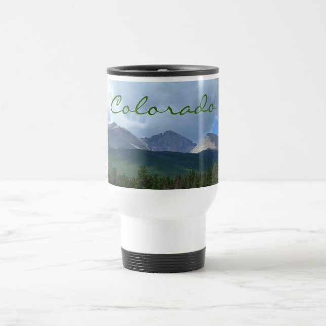 De Voyage La plus longue Mug en céramique des Rocheuses du C (Centre)