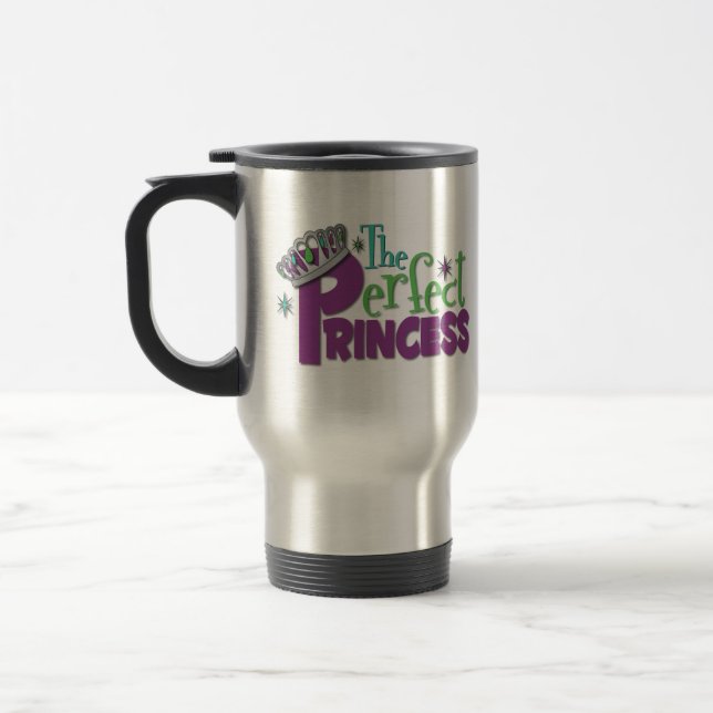 De Voyage la princesse parfaite Travel Mug (Gauche)