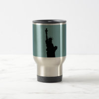 Lady Liberty Travel/Commutateur Mug