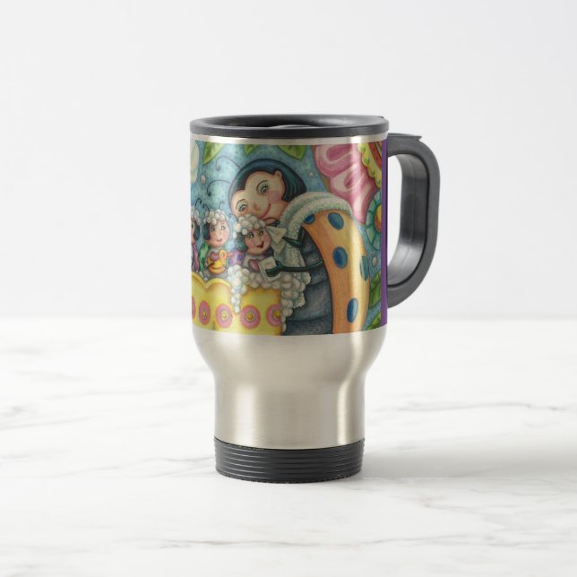 De Voyage Ladybug Bubblebath LADYBIRD VOYAGE/COMMUTER MUG (Devant droit)