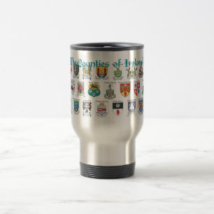 De Voyage Les comtés d'Irlande Travel Mug