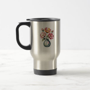 De Voyage Les fleurs peintes voyagent mug