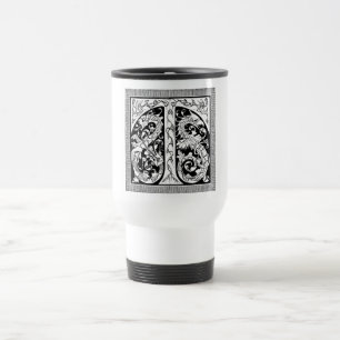 De Voyage Lettre T avec des Dragons Mug