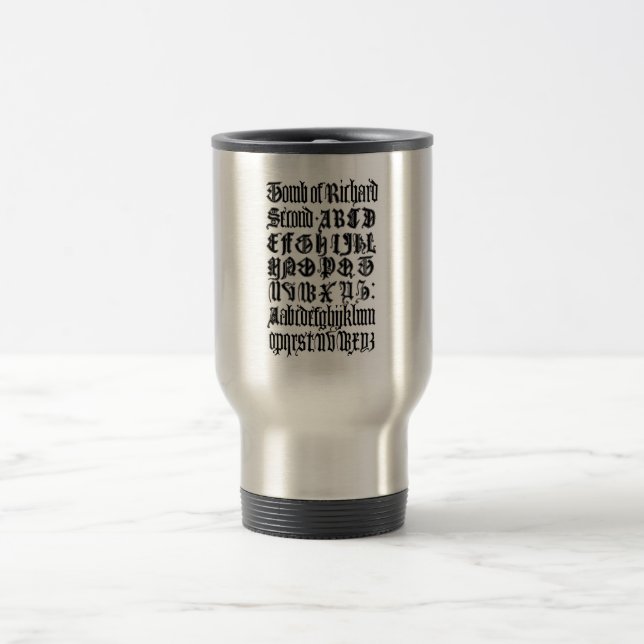 De Voyage Lettres gothiques Mug (Centre)