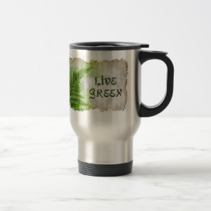 De Voyage LIVE GREEN Eco Enviro Travel Mug pour le Jour des 