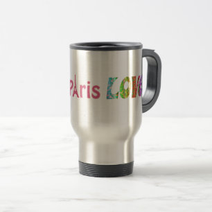 De Voyage Love Paris Travel Mug