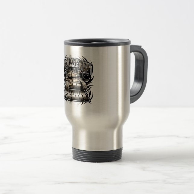 De Voyage M46 Patton Travel Mug (Devant droit)