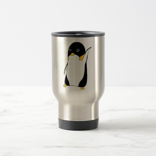 De Voyage M. Pengu Steel Mug (Centre)