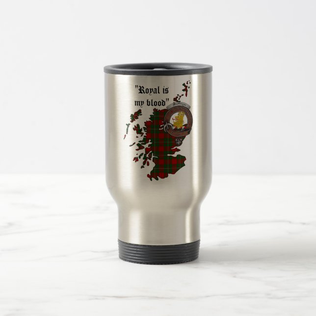 De Voyage MacGregor Clan Badge Travel Mug (Centre)