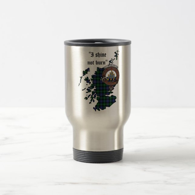 De Voyage MacKenzie Clan Badge Travel Mug (Centre)