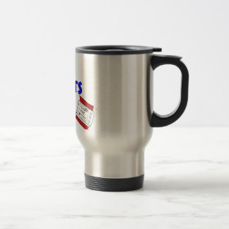 De Voyage Mauvais ajustement Mug en acier inoxydable, 14 oz
