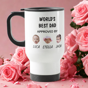 De Voyage Meilleur papa Mug du monde   Mug personnalisé visa